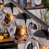 Ripoll hanging light, globe light, pendant light Smoke-coloured, 4-light sources
