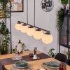 Gastor hanging light, globe light, pendant light white, 5-light sources