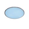 Ceiling Light WOFI LINOX LED silver, 1-light source, Remote control, Colour changer