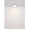 Globo lighting Xander ceiling light LED black, 1-light source