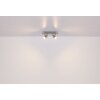 Globo lighting Kinley ceiling light chrome, matt nickel, 2-light sources