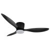 Globo lighting Armando Ceiling fan light LED black, 1-light source, Remote control