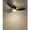 Globo lighting Armando Ceiling fan light LED black, 1-light source, Remote control