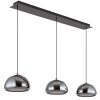 Globo lighting Avila hanging light LED chrome, black, 1-light source, Remote control