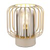 Globo lighting Alfred table lamp sand-coloured, 1-light source