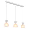 Globo lighting Massey hanging light white, 3-light sources