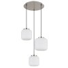 Globo lighting Kladora hanging light matt nickel, 3-light sources