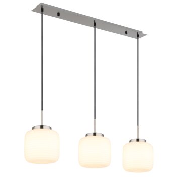 Globo lighting Kladora hanging light matt nickel, 3-light sources
