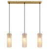 Globo lighting Karolo hanging light gold, 3-light sources