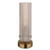Globo lighting Karolo table lamp gold, 1-light source