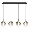 Globo lighting Lacy hanging light LED black, 1-light source