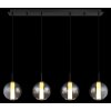 Globo lighting Lacy hanging light LED black, 1-light source