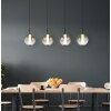 Globo lighting Lacy hanging light LED black, 1-light source
