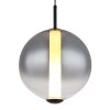 Globo lighting Lacy hanging light LED black, 1-light source