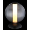 Globo lighting Lacy table lamp LED black, 1-light source
