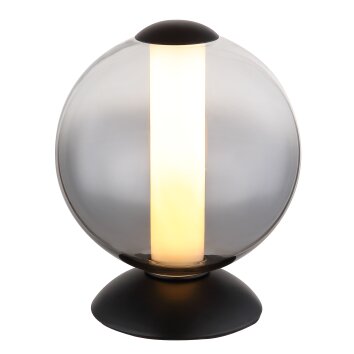 Globo lighting Lacy table lamp LED black, 1-light source