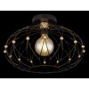 Globo lighting Greys ceiling light black, 1-light source