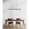 Globo lighting Higgins hanging light gold, black, 4-light sources