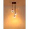 Globo lighting Felicia hanging light black, 3-light sources
