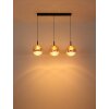 Globo lighting Severin hanging light LED black, 1-light source