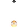 Globo lighting Severin hanging light LED black, 1-light source