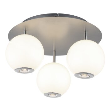 Globo lighting Simmons ceiling light LED grey, 1-light source