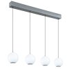 Globo lighting Simmons hanging light LED grey, 1-light source