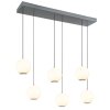Globo lighting Simmons hanging light LED grey, 1-light source