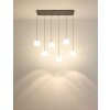 Globo lighting Simmons hanging light LED grey, 1-light source