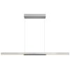 Globo lighting Cody hanging light LED brushed aluminium, white, 1-light source