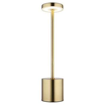 Globo lighting Polina table lamp LED gold, 1-light source