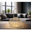 Globo lighting Allegra table lamp LED sand-coloured, 1-light source