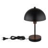 Mushroom Shaped  Globo lighting Atoma table lamp black, 1-light source