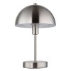 Mushroom Lamp  Globo lighting Atoma table lamp matt nickel, 1-light source
