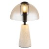 Mushroom Lamp  Globo lighting Lars table lamp grey, 1-light source