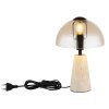 Mushroom Lamp  Globo lighting Lars table lamp grey, 1-light source