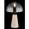 Mushroom Lamp  Globo lighting Lars table lamp grey, 1-light source