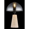 Mushroom Lamp  Globo lighting Lars table lamp grey, 1-light source