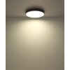 Globo lighting Doro ceiling light LED grey, silver, 1-light source, Remote control