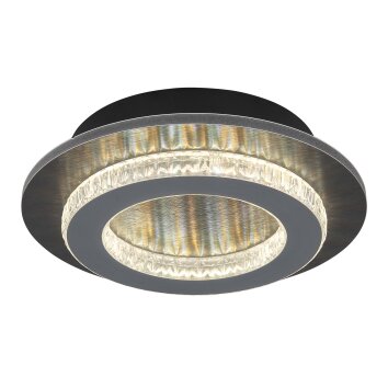 Globo lighting Jayden ceiling light LED anthracite, black, 1-light source