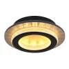 Globo lighting Jayden ceiling light LED gold, black, 1-light source