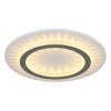 Globo lighting Jayden ceiling light LED white, 1-light source