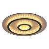 Globo lighting Jayden ceiling light LED gold, black, 1-light source, Remote control