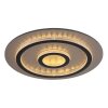 Globo lighting Jayden ceiling light LED gold, black, 1-light source, Remote control