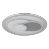 Globo lighting Ruiz ceiling light LED silver, white, 1-light source
