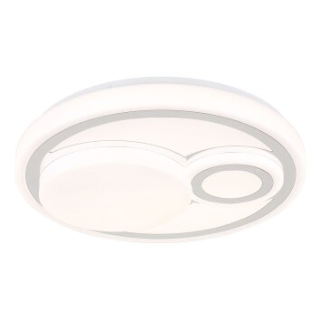 Globo lighting Ruiz ceiling light LED white, 1-light source