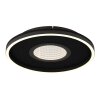Globo lighting Emory ceiling light LED black, 1-light source