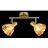 Globo lighting Zachery ceiling light brass, 2-light sources