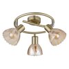Globo lighting Zachery ceiling light brass, 3-light sources