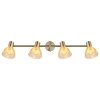 Globo lighting Zachery ceiling light brass, 4-light sources